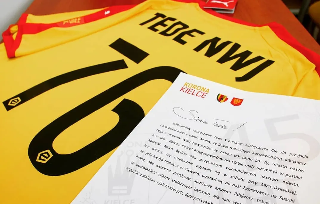 Czy Tede założy koszulkę od Korony? Jest reakcja klubu z Kielc na wymianę zdań rapera z Legią