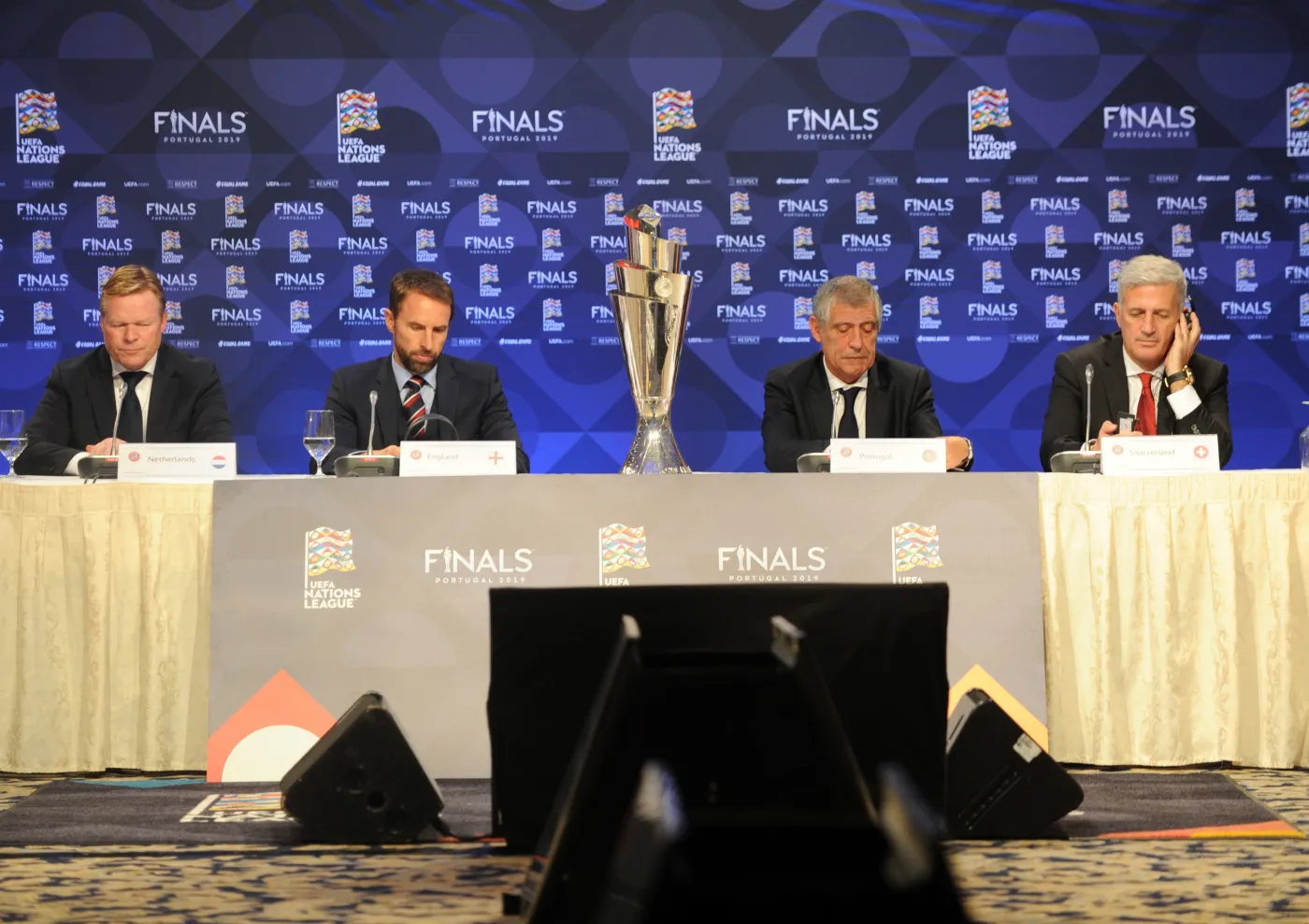 Ronald Koeman, Gareth Southgate, Fernando Santos i Vladimir Petkovic