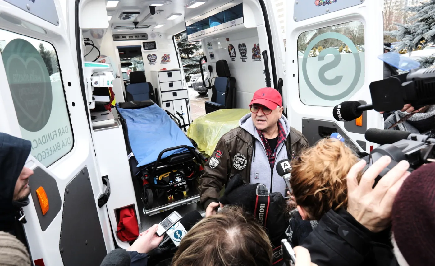 KARETKA OD WOŚP DLA SZPITALA W BIAŁYMSTOKU