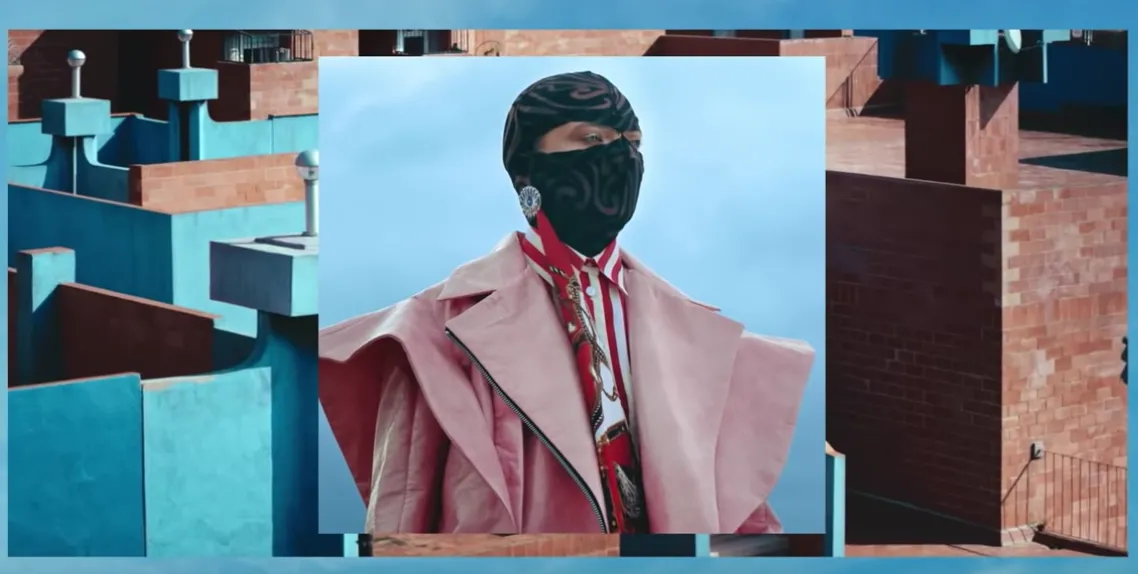 Kadr z teledysku "Łuny" Natalii Nykiel