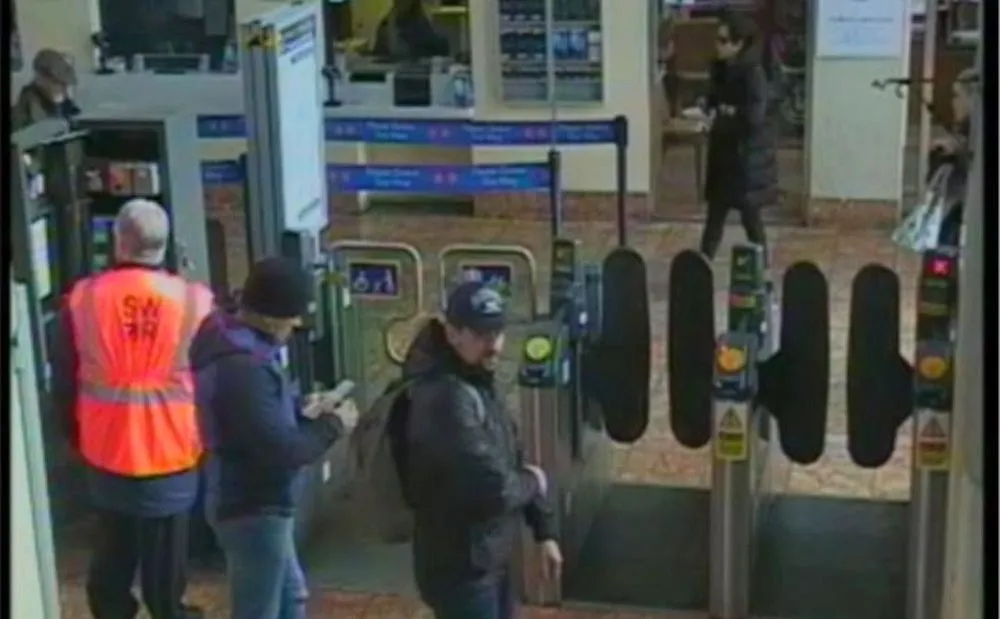 Podejrzani Rosjanie na stacji w Salisbury