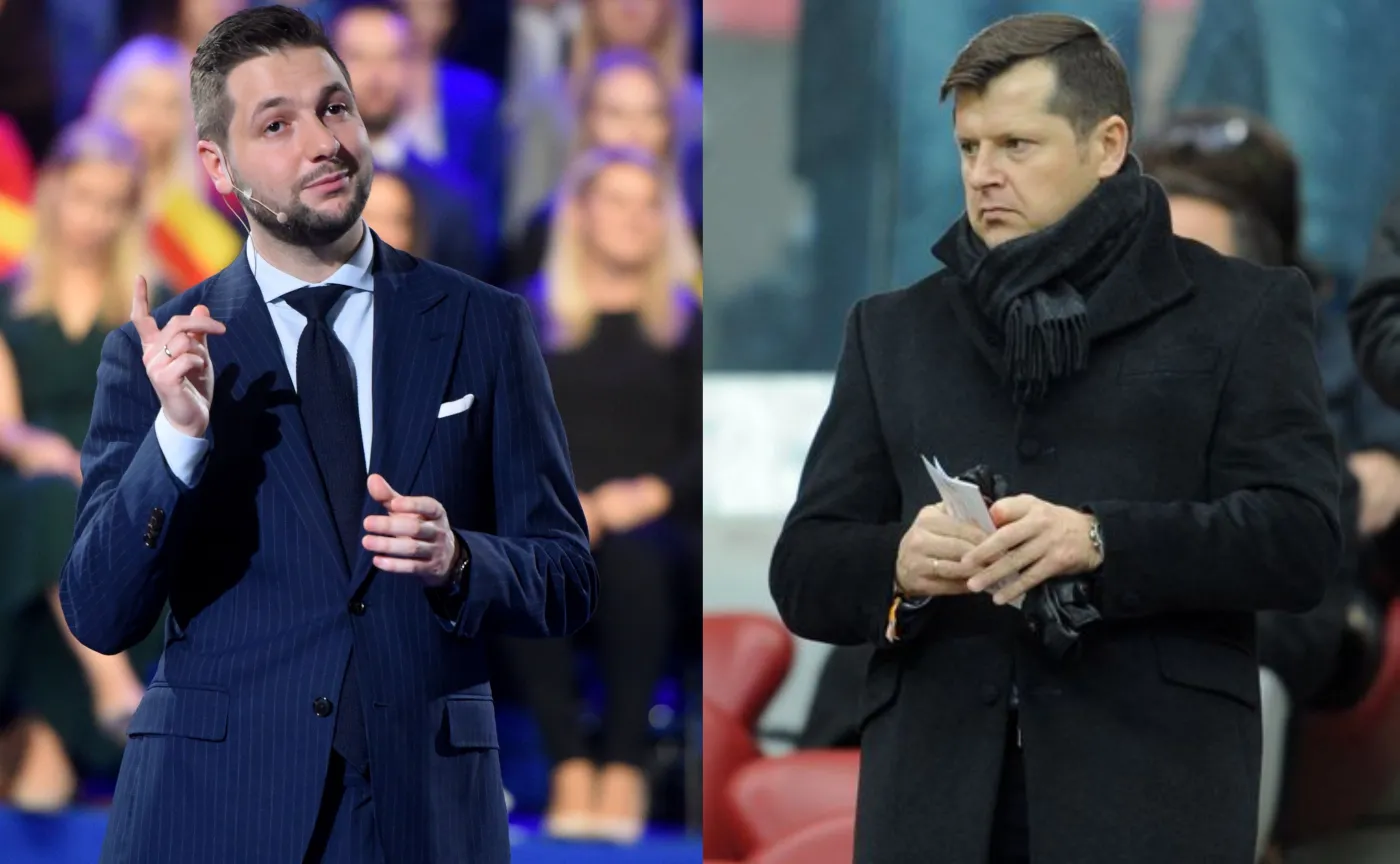 Patryk Jaki i Cezary Kucharski