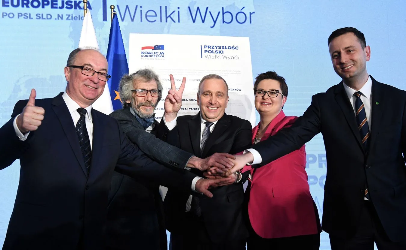 Liderzy Koalicji Europejskiej 