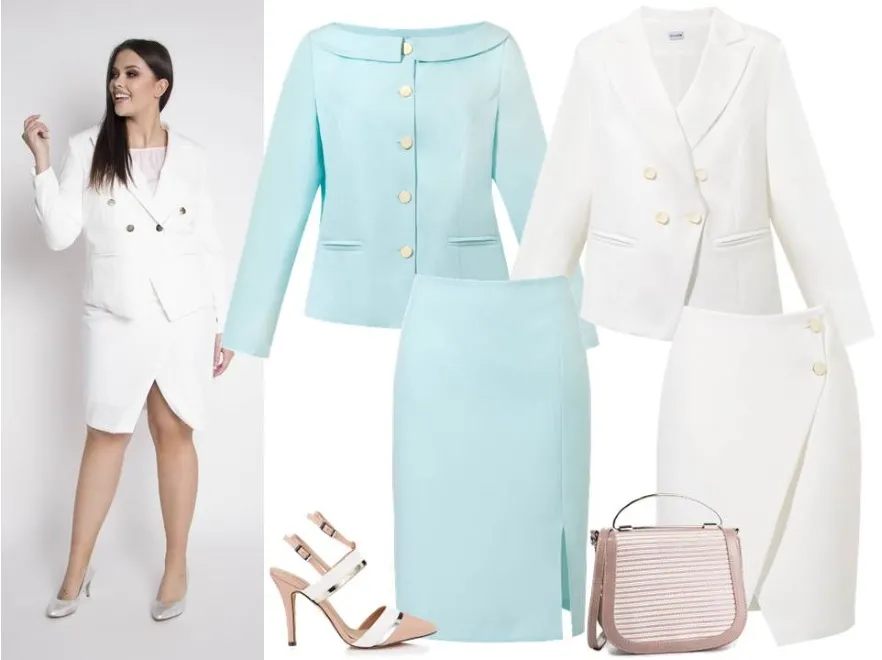 Wiosenna elegancja w rozmiarze XL. STYLIZACJE