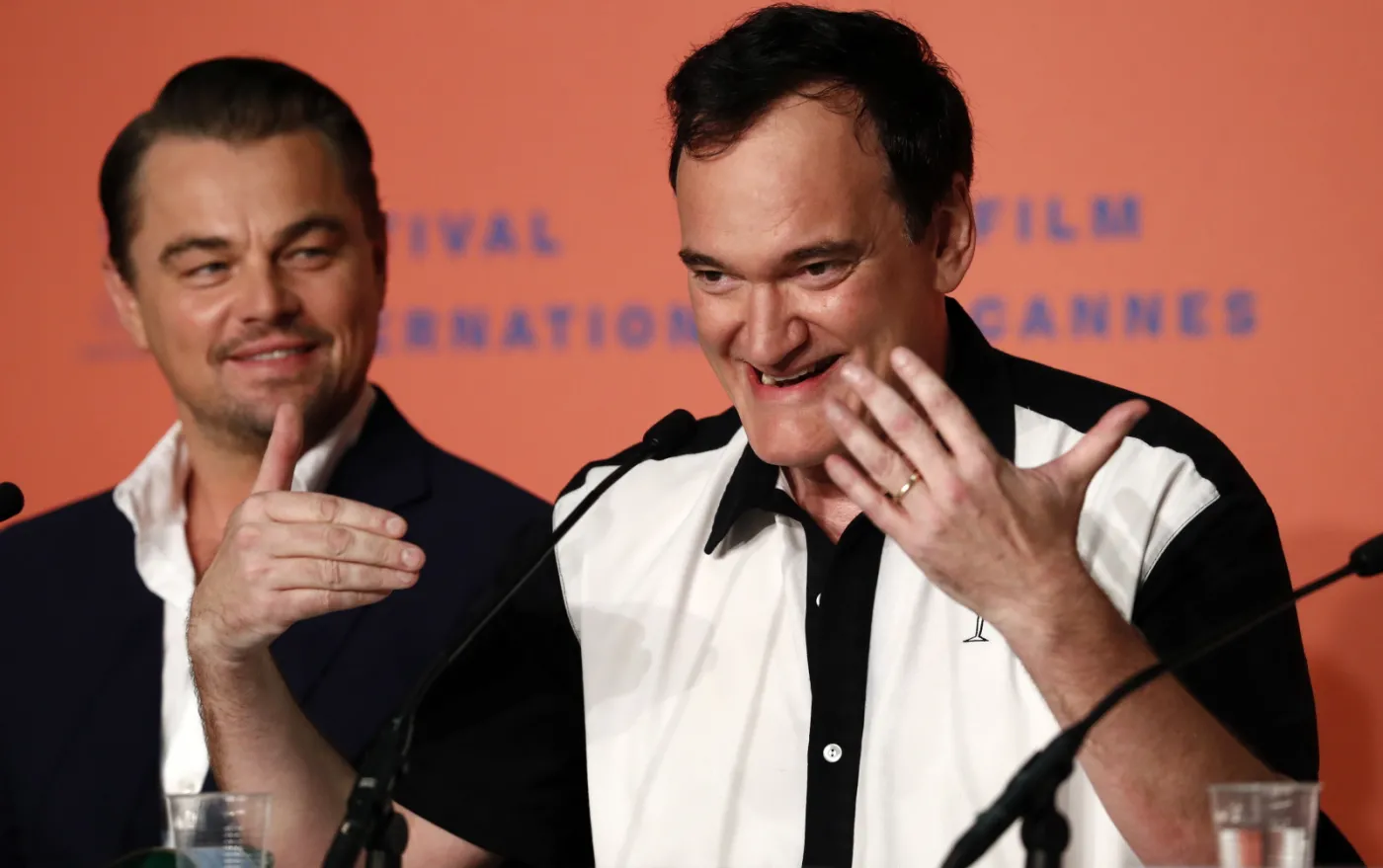 Quentin Tarantino oraz Leonardo Di Caprio