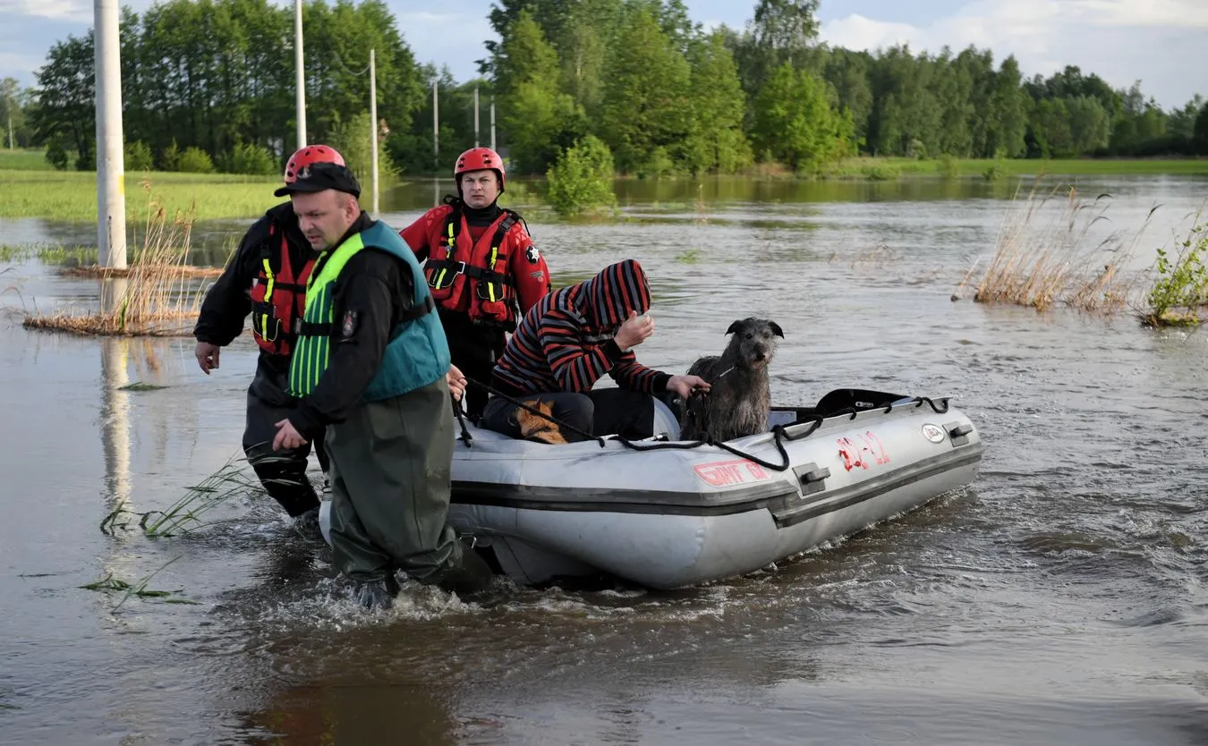 Podtopienia i intensywne opady, Wadowice Górne