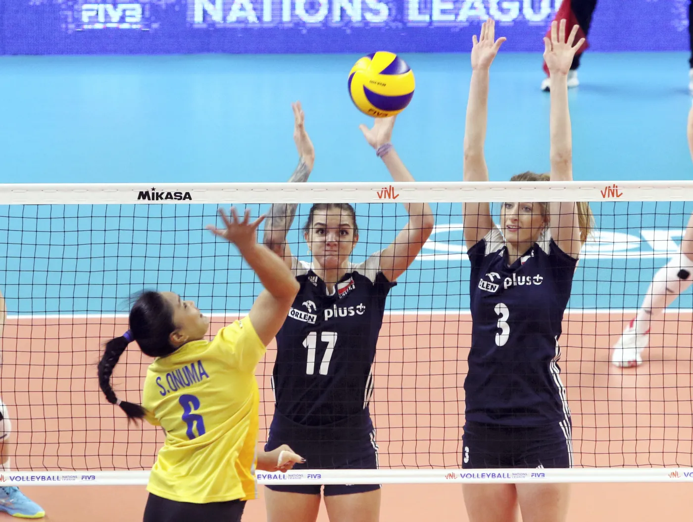 Polskie siatkarki lepsze od Tajlandii w Lidze Narodów