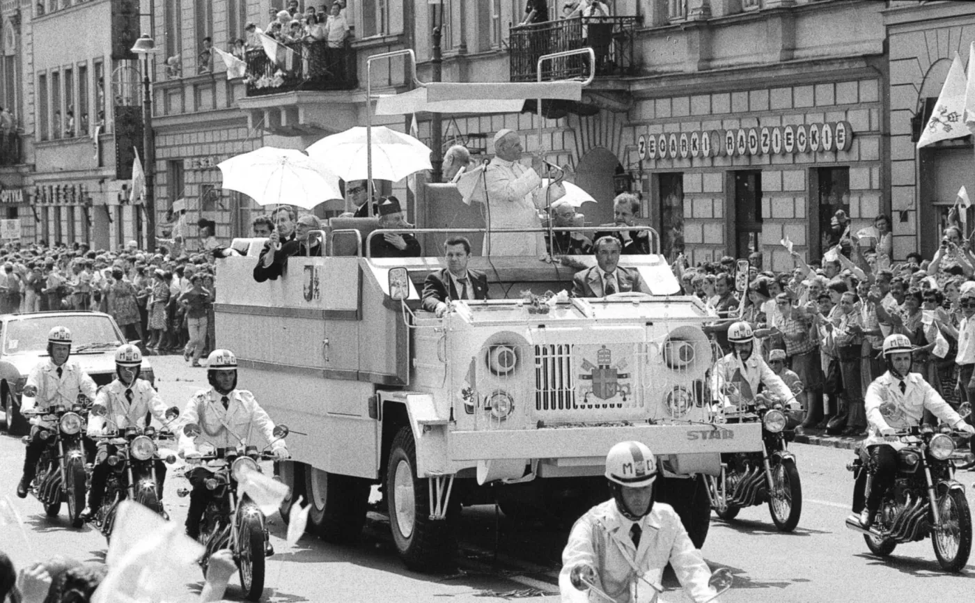 Jan Paweł II w czerwcu 1979 w Warszawie