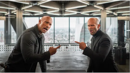 Kadr z filmu "Szybcy i wściekli: Hobbs and Shaw"