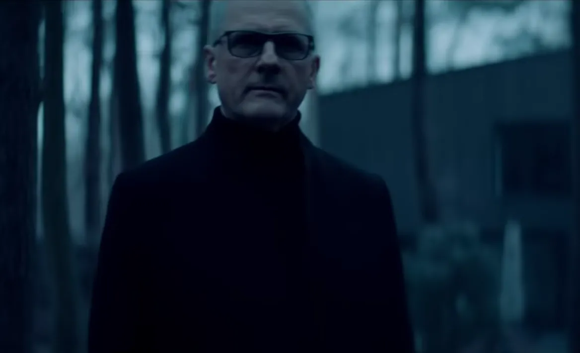 Marek Biliński w teledysku do nagrania "Duch"