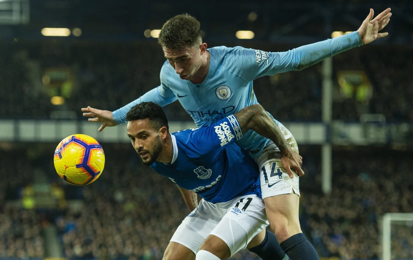 Theo Walcott i Aymeric Laporte