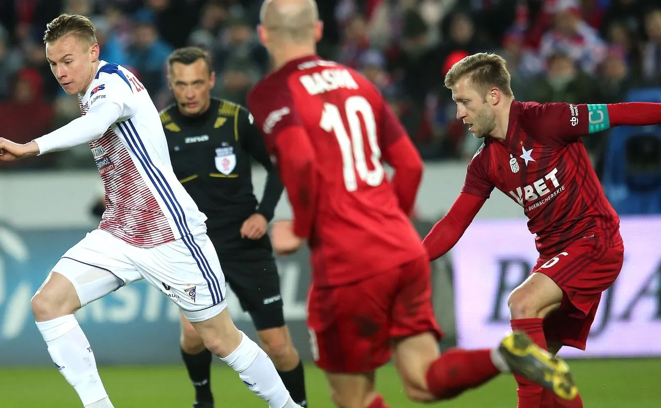 Spotkanie Górnik Zabrze - Wisła Kraków