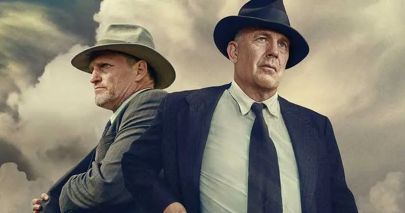 Kevin Costner i Woody Harrelson w filmie "The Highwaymen"