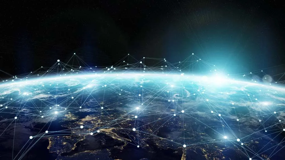 świat kula ziemska gospodarka internet