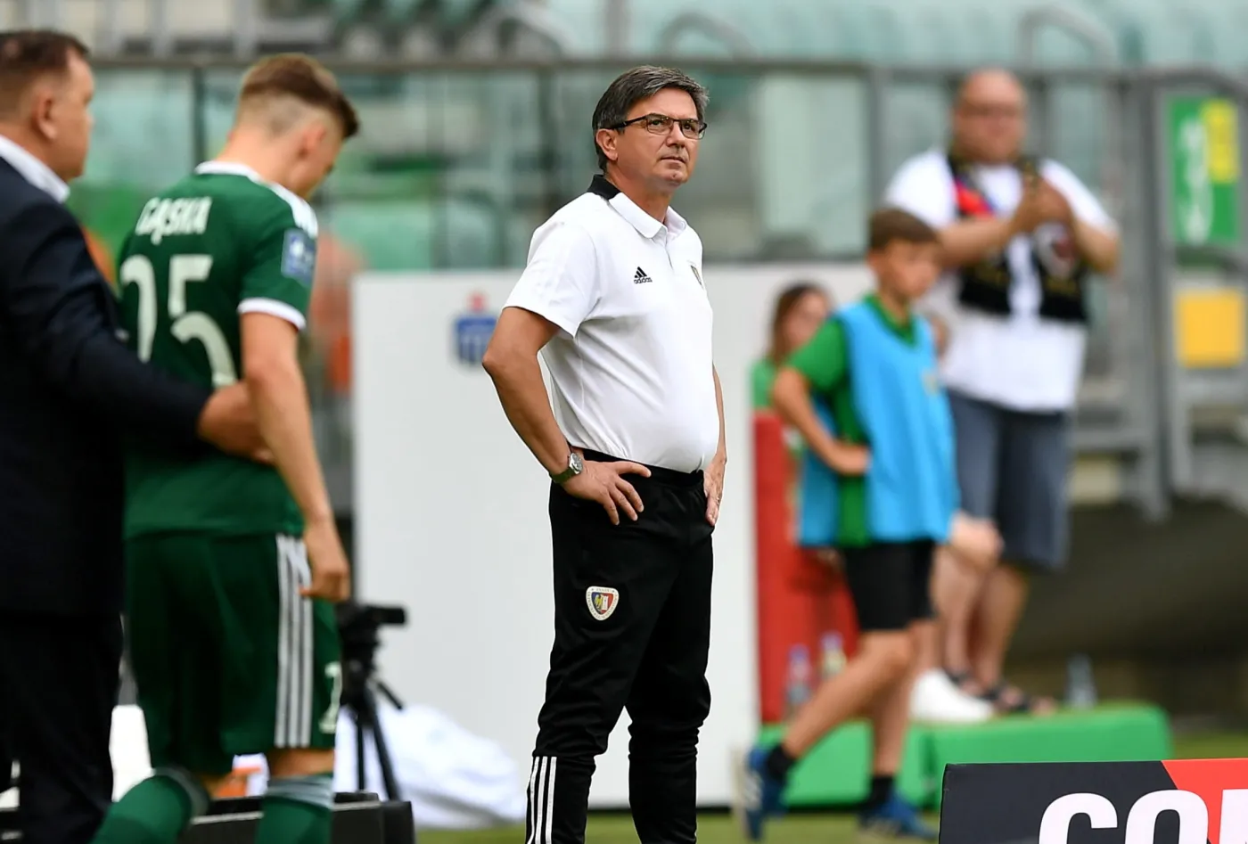 Trener Piasta Gliwice Waldemar Fornalik