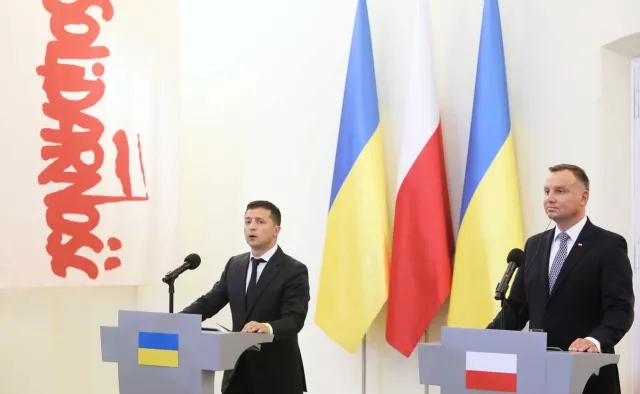 Optymizm po wizycie prezydenta Ukrainy. "Między Dudą a Zełenskim jest chemia"