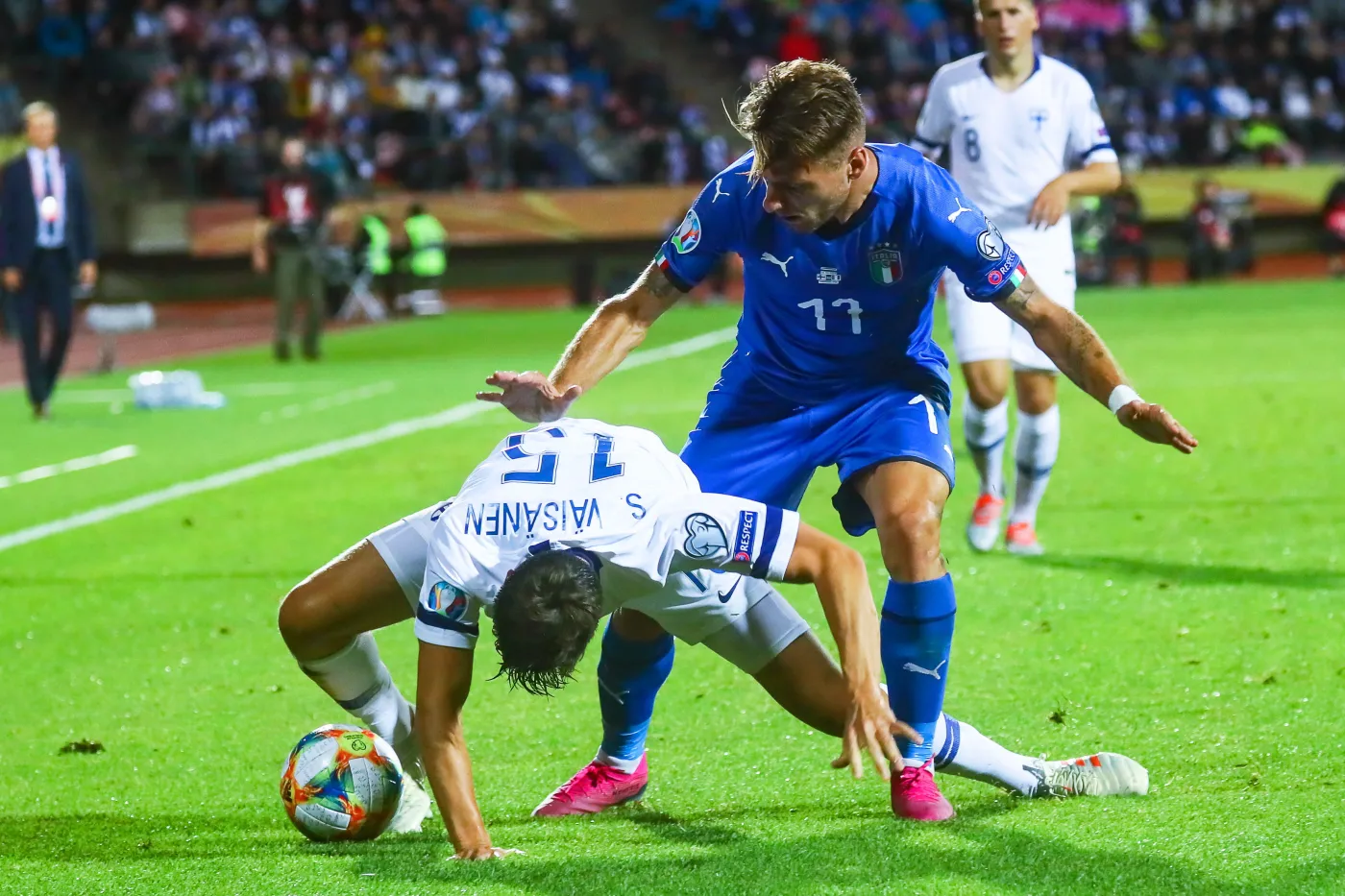 Sauli Vaisanen i Ciro Immobile