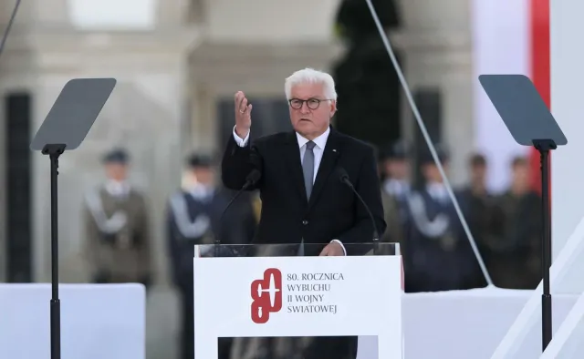 Prezydent Niemiec przeciw debacie o reparacjach dla Polski. "Trzeba patrzeć w przyszłość"