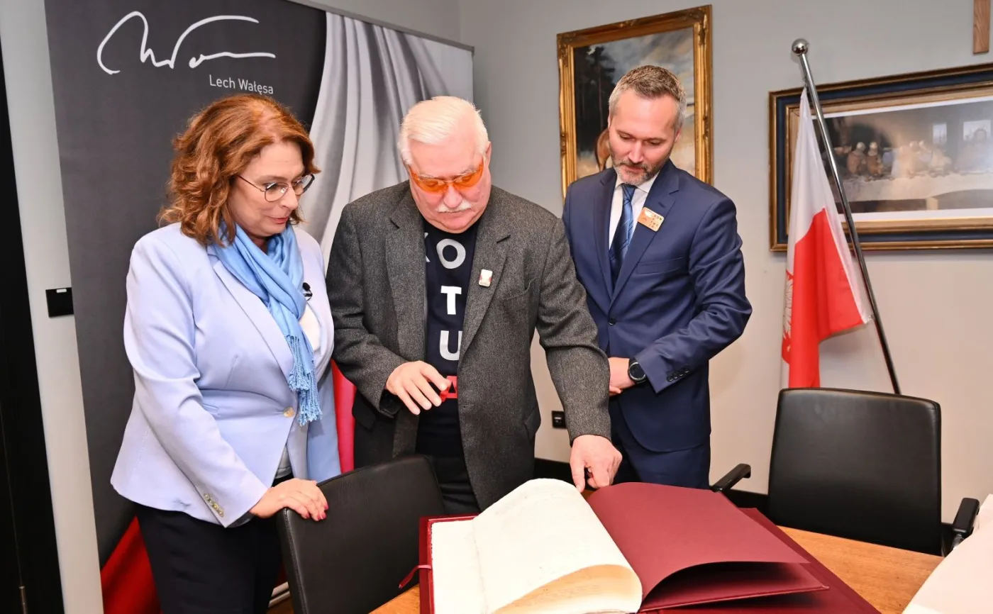 Małgorzata Kidawa-Błońska, Lech Wałęsa, Jarosław Wałęsa