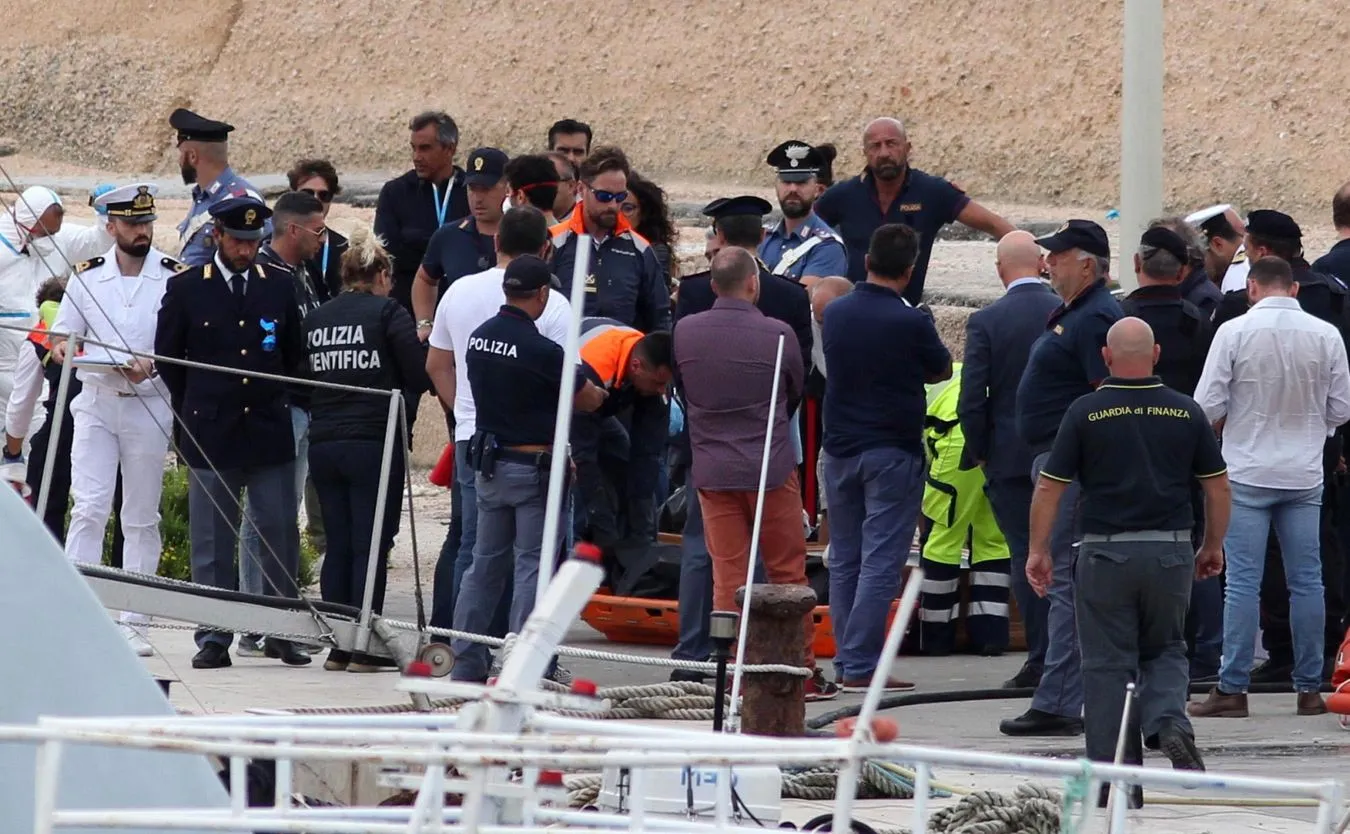 Katastrofa łodzi z migrantami