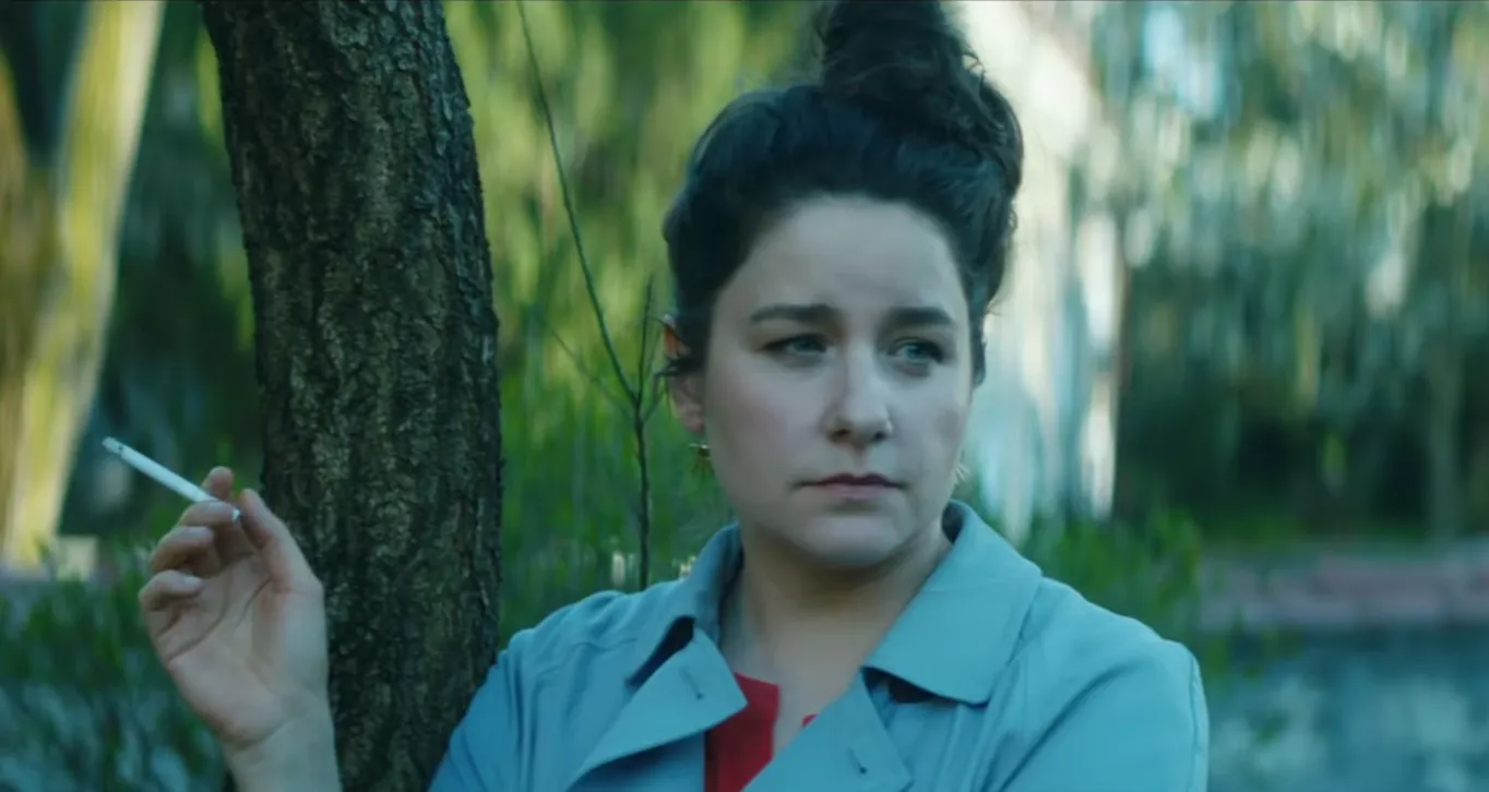 Barbara Wrońska w teledysku "Dom z ognia i lodu"