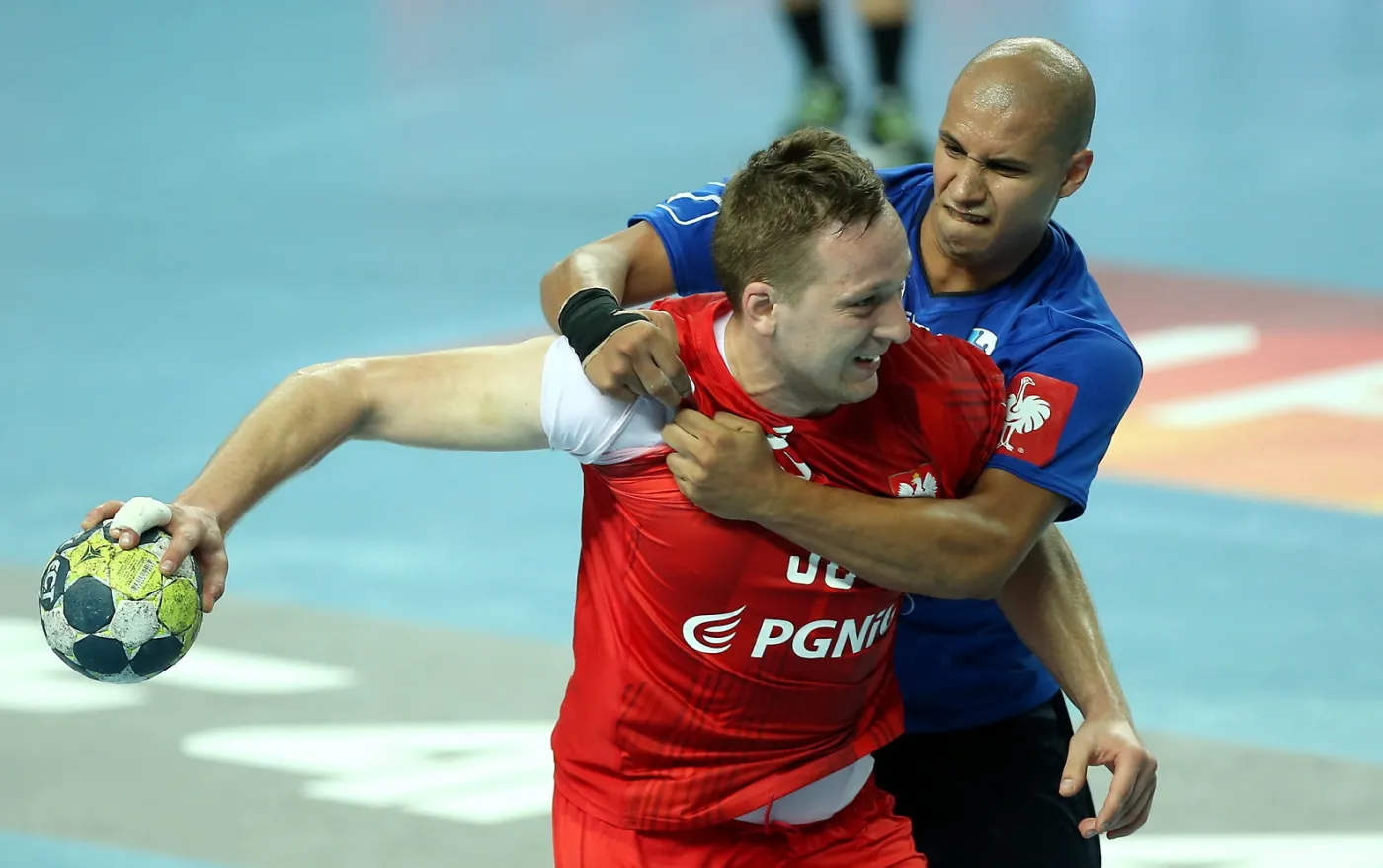 Rafał Przybylski (L) i Yosef Appo (P)