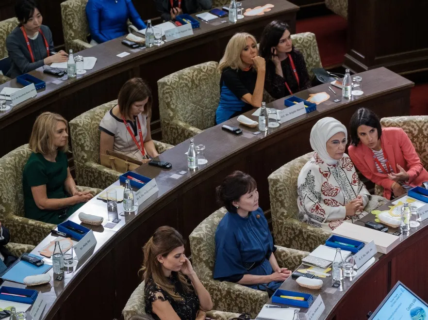 Partnerzy uczestników szczytu G20 w Osace