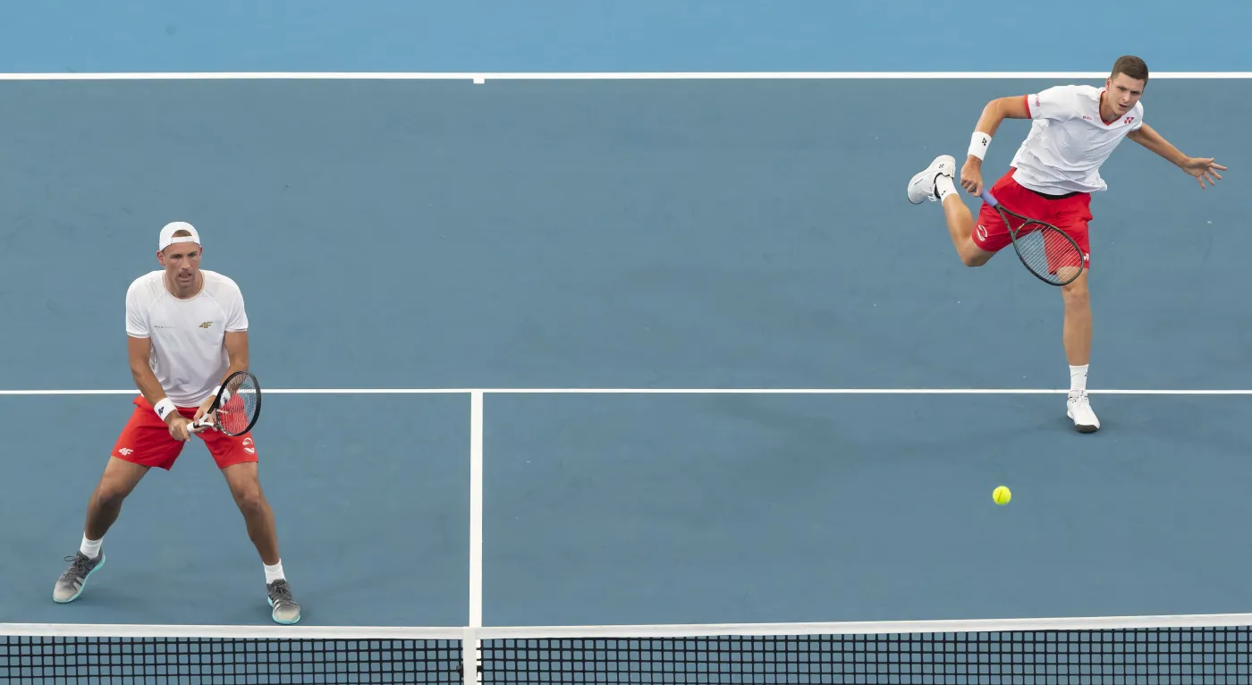 Hubert Hurkacz i Łukasz Kubot