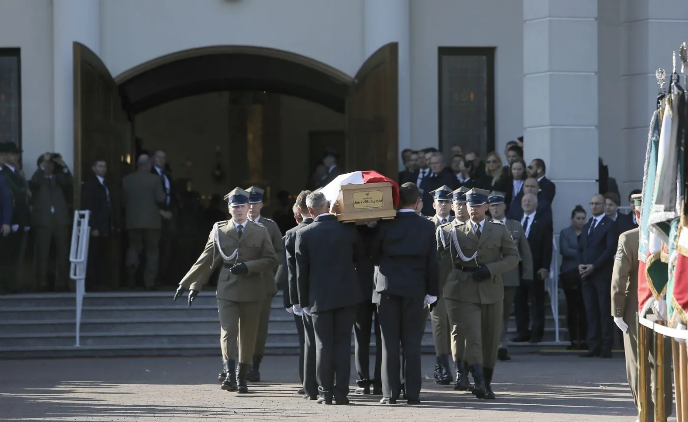 Pogrzeb Jana Szyszki. Jarosław Kaczyński: Był człowiekiem naprawy RP, odszedł w walce