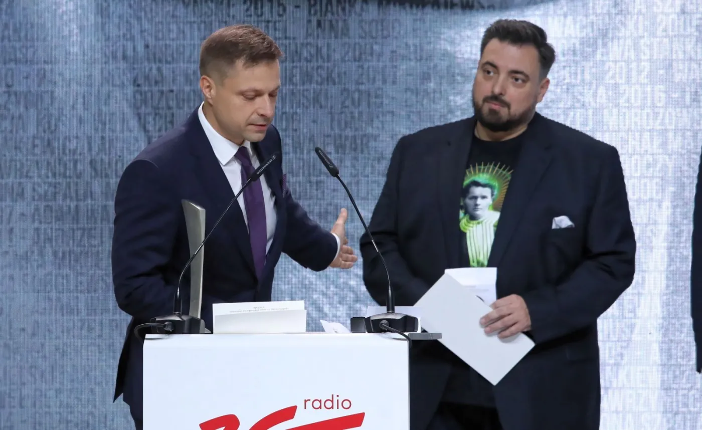 Dziennikarze Tomasz Sekielski i Marek Sekielski