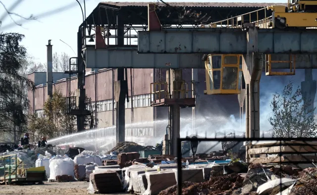 Pożar składowiska śmieci w Bytomiu. Miesiąc temu wydano nakaz jego likwidacji