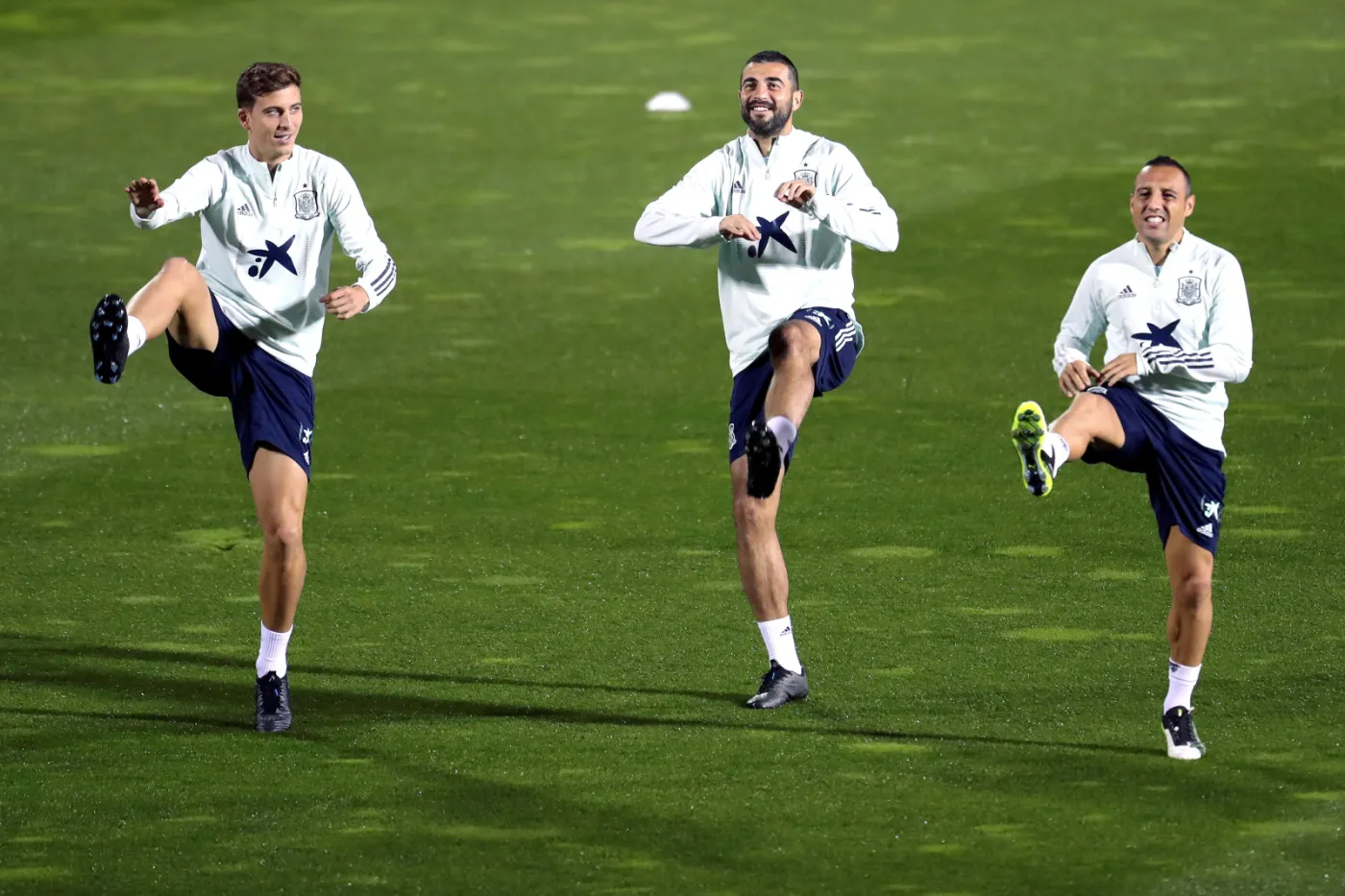 Pau Torre, Raul Albiol i Santi Cazorla