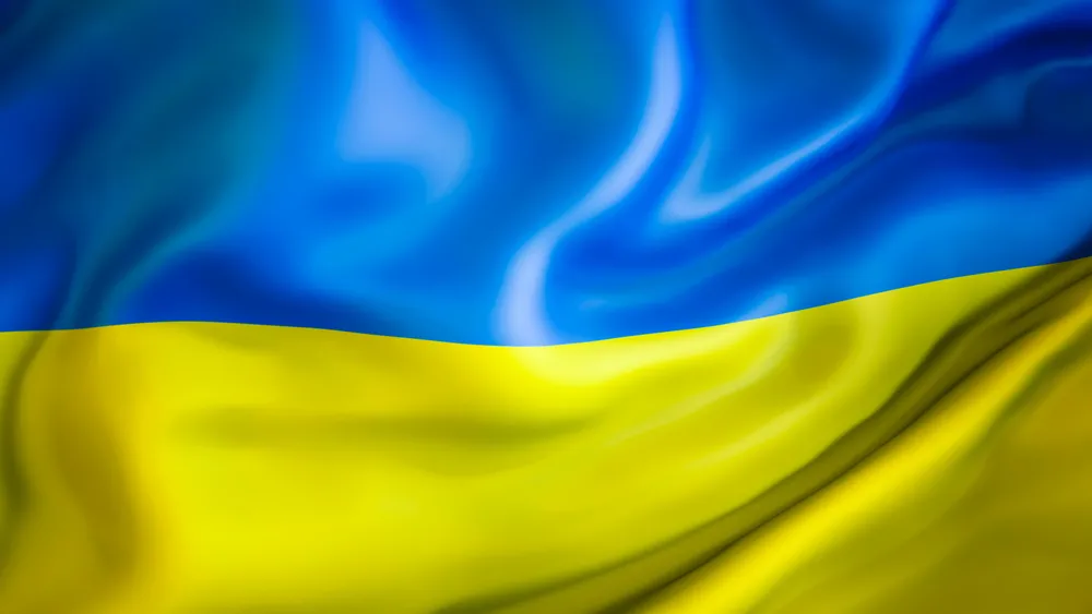 Ukraina Ukrainiec flaga kraj państwo / fot. Shutterstock