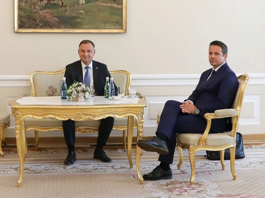 Rafał Trzaskowski Andrzej Duda