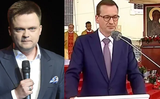 Hołownia apeluje: To ciężka patologia, gdy premier, jako premier, przemawia w kościele