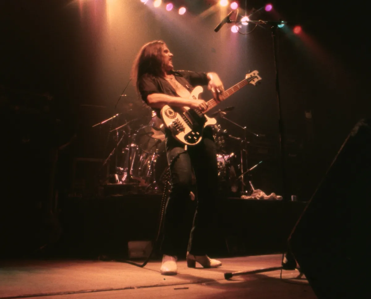 Lemmy Kilimister z Motorhead w 1979 rou