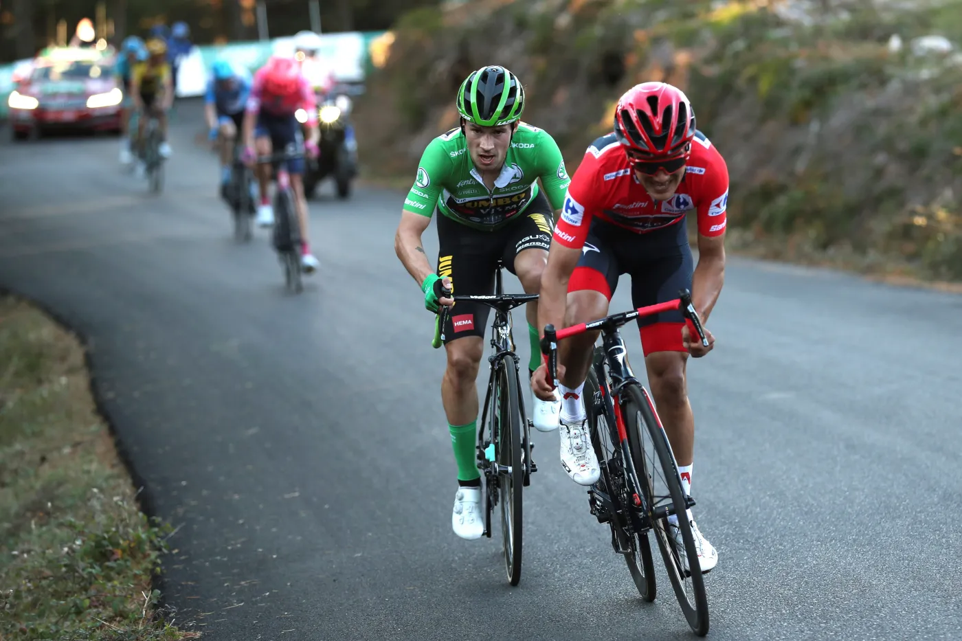 Richard Carapaz i Primoz Roglic