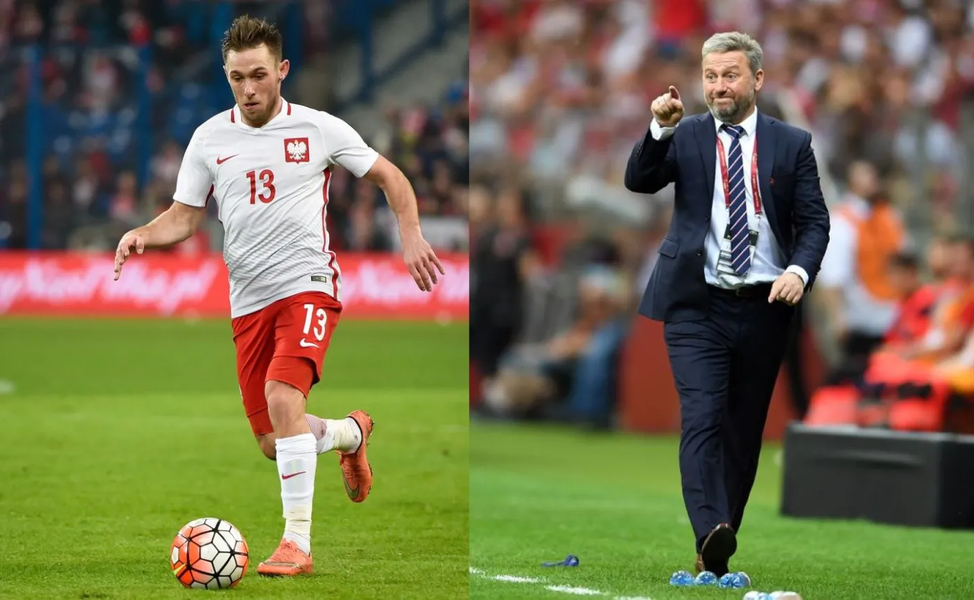 Maciej Rybus i Jerzy Brzęczek