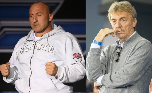 Marcin Najman wreszcie zadał celny cios. Trafił Zbigniewa Bońka