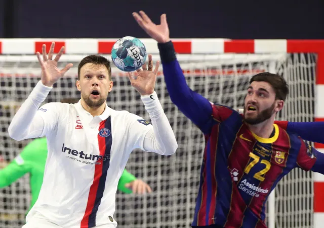 Kamil Syprzaka i jego Paris Saint-Germain na podium Ligi Mistrzów