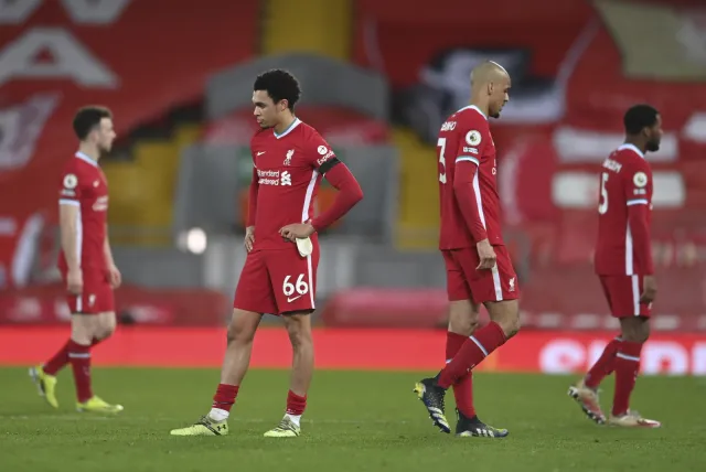 Liverpool znów przegrywa. Piąty raz z rzędu u siebie