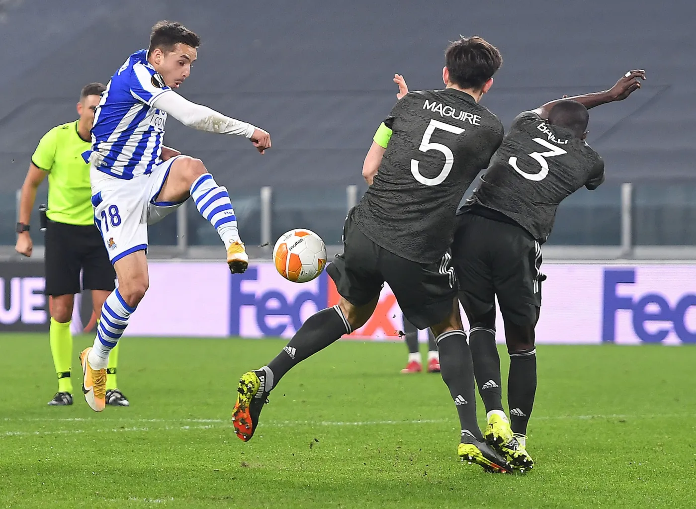 Liga Europy: Manchester United nie dał żadnych szans Realowi Sociedad