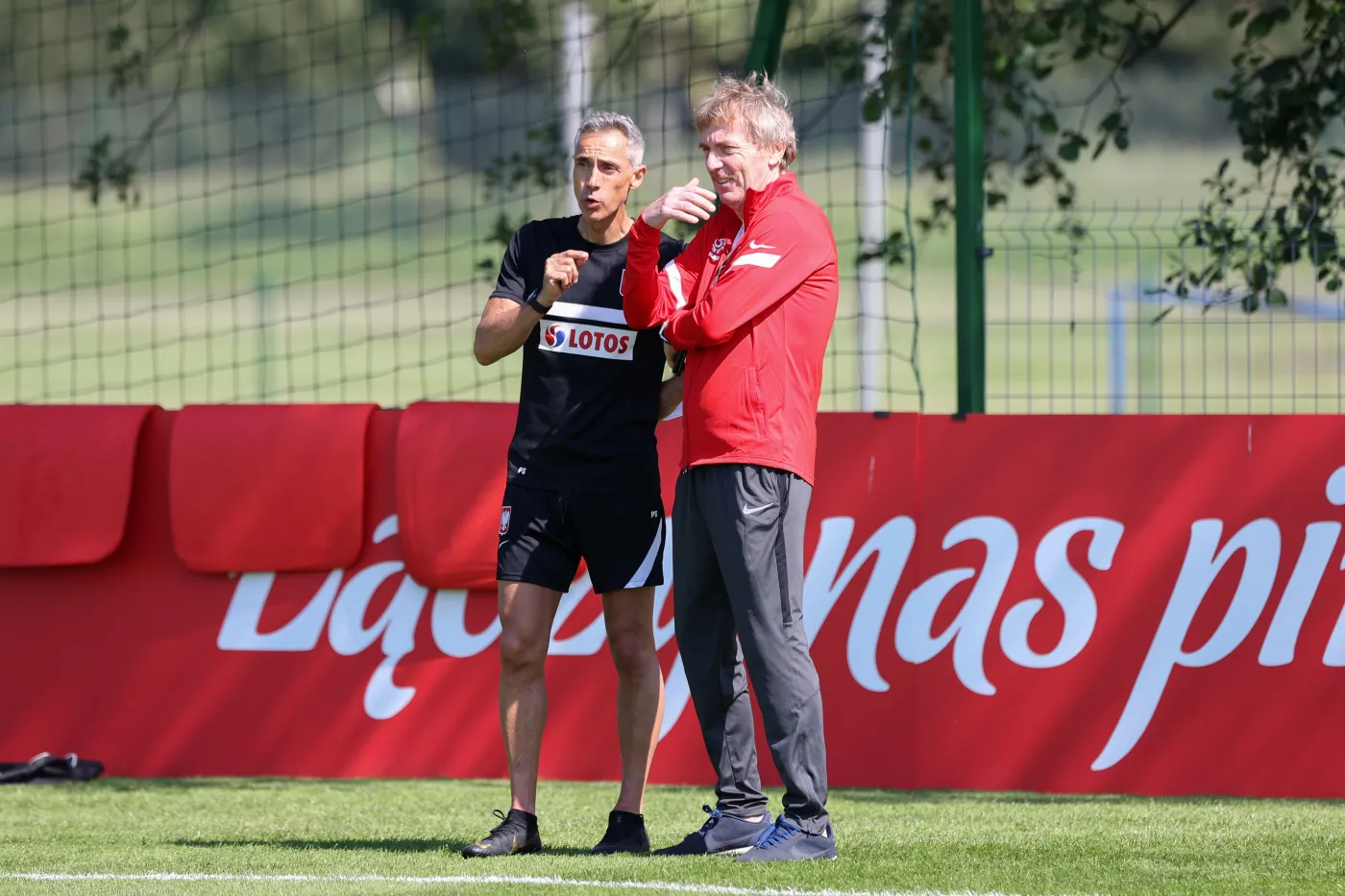 Boniek zapewnił, że nie zwolni Sousy nawet jak Polacy nie wyjdą z grupy