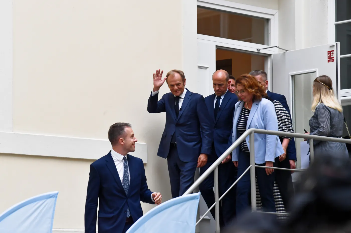 Donald Tusk, Borys Budka, Małgorzata Kidawa-Błońska