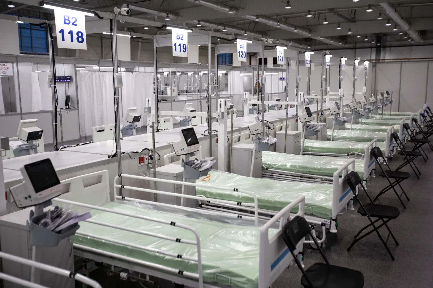 Od niedzieli ani jednego zakażonego pacjenta w szpitalu tymczasowym w Lublinie