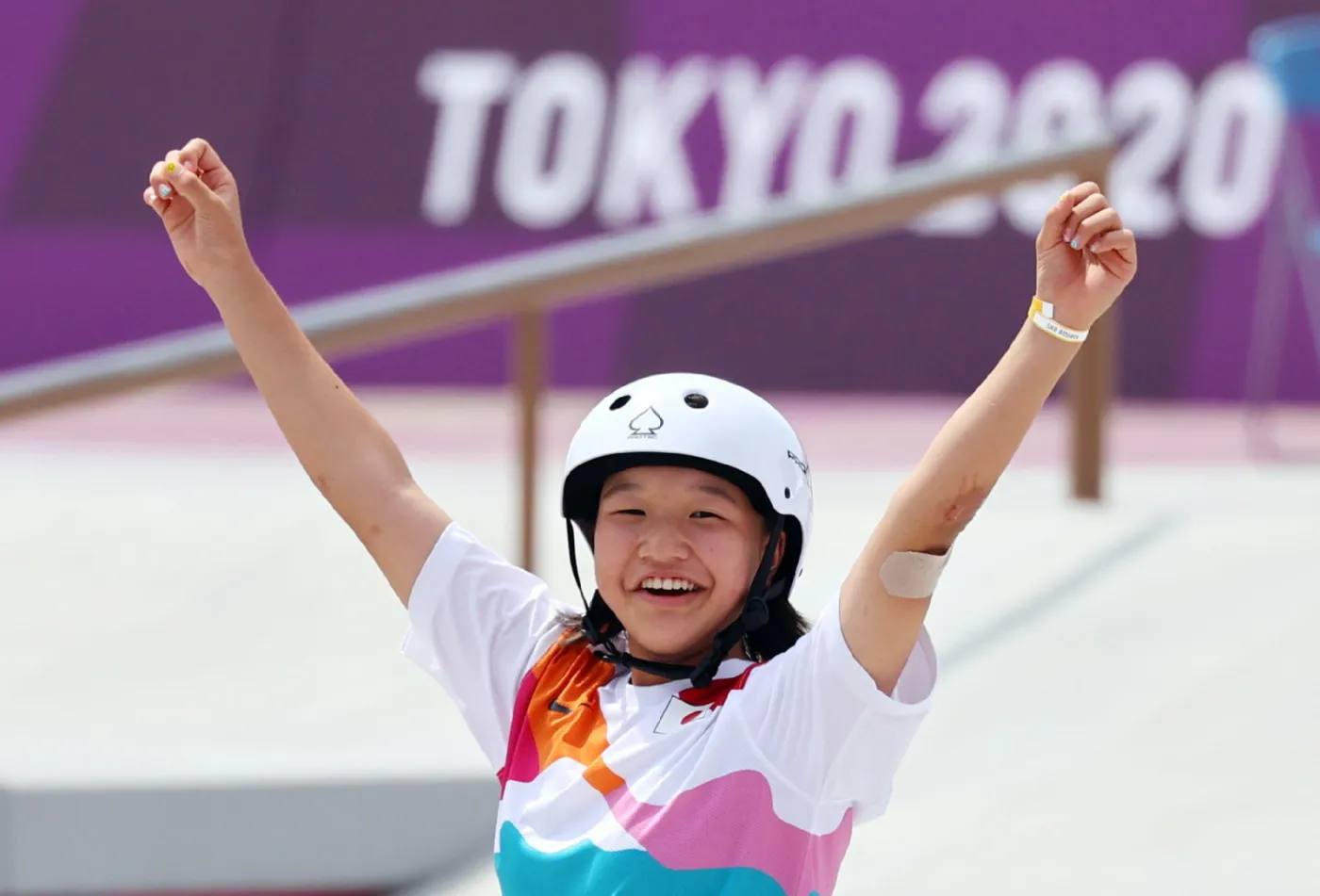 Tokio 2020. 13-letnia Japonka ze złotym medalem w jeździe na deskorolce