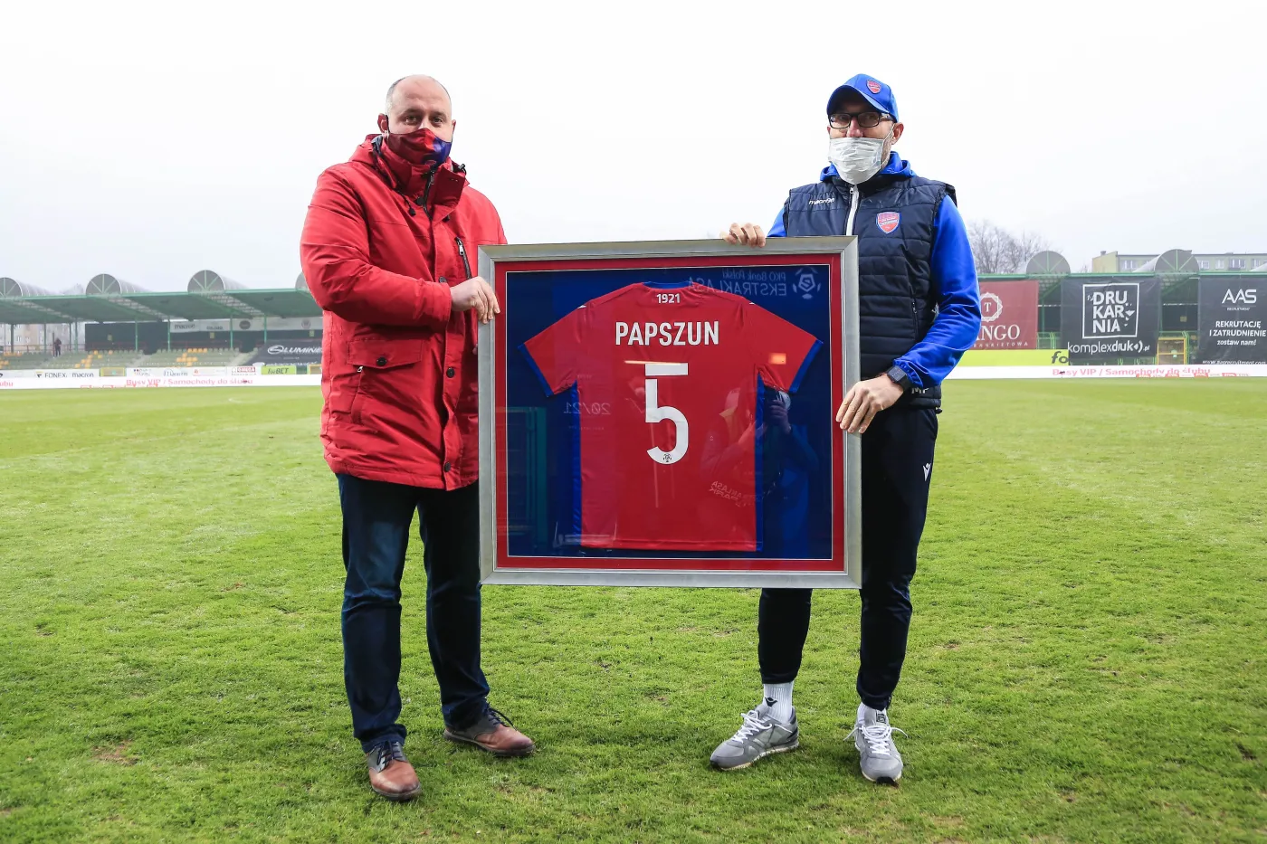 Wojciech Cygan i Marek Papszun