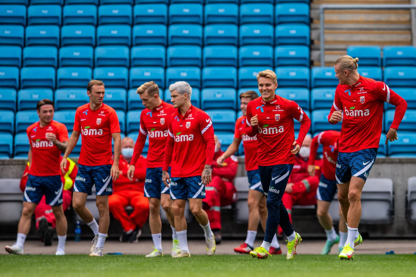 Piłkarze reprezentacji Norwegii