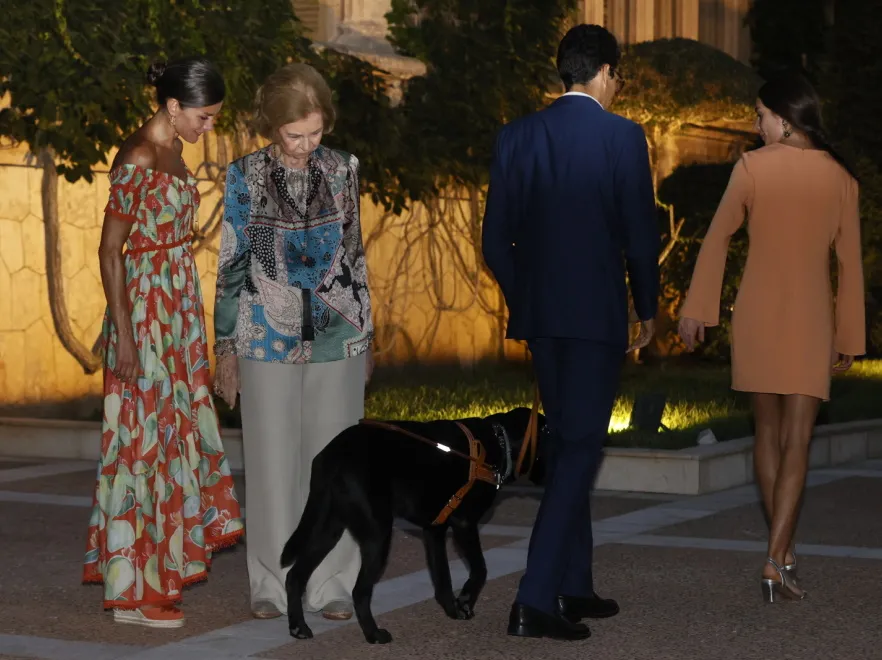 "Nie ma warunków do takiego dekoltu". Internauci krytykują stylizację królowej. FOTO