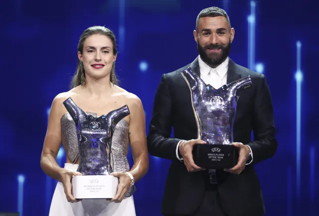 Benzema i Putellas z nagrodami UEFA dla najlepszych w Europie